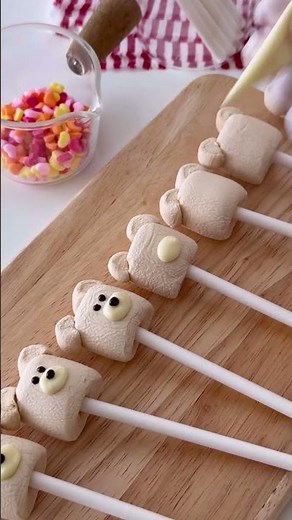 バレンタイン作りたい！マシュマロデコレーション #cotta #バレンタイン