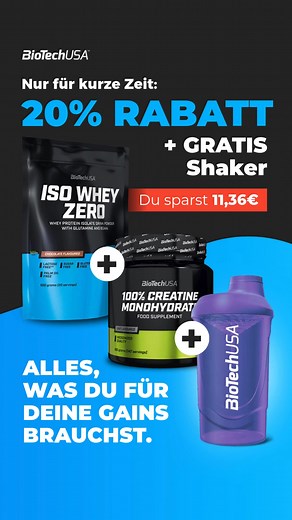 Nur für begrenzte Zeit: Sichere dir -20 % Rabatt (spare 11,36 €!) +...