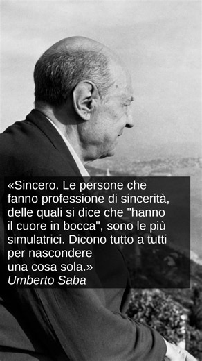 Umberto Saba (1883-1957) #letteratura #umbertosaba #poesia