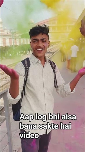 happy holi day status hindi me