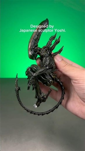 Xenomorph by 52Toys designed by Yoshi. #xenomorph #alien #actionfigures #toys #toy #predator #shorts