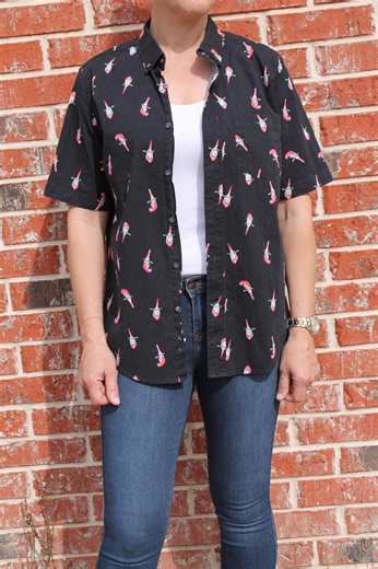 Parrot/macaw Pattern Hawaiian Shirt - Etsy