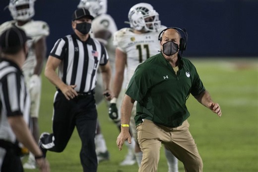 CSU coach Steve Addazio keen on FBS realignment