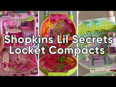 Let’s Unbox Shopkins Lil Secrets Locket Compacts