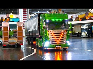 AWESOME RC TRUCKS IN DETAIL AND ACTION!! RC SCANIA, RC MAN, RC BUS, RC ACTROS, REMOTE CONTROL TRUCKS