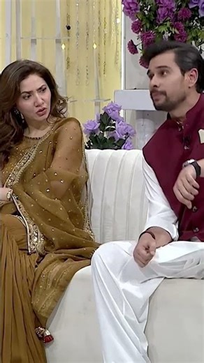 Funny Moment 😅 #goodmorningpakistan #fahadmustafa #mahirakhan #tabishhashmi #shorts
