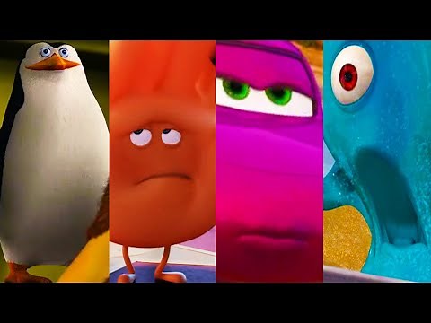 1 Second from 43 Animated Movies