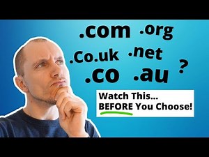 .Com, .Co, .Org, .Co.uk, .Net? Watch This Before Choosing Domain!