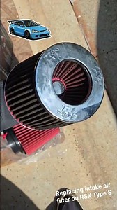 replacing the old filter on my rsx type s #rsxtypes #cars #repairing #mechanic #repairs #acura #rsx