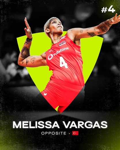 THE BEST OF 2025! #4 Melissa Vargas 🇹🇷 A guarantee in every rally. Power you can rely on. Joining #VNL2025 from Week 2, Melissa Vargas’ impact was immediate and unmistakable, once again carrying the load as Türkiye’s primary offensive force 💥. She sealed that status on the sport’s biggest stage, finishing as the top scorer and top server at the #WWCH2025 🇹🇭 and earning the Best Opposite honor ✨. Relentless, decisive, and built for pressure — Vargas defined consistency at the highest level i