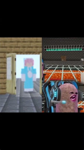 Atun kena Prank Kembarannya [Animasi VS Original] #animasiminecraft #minecraft