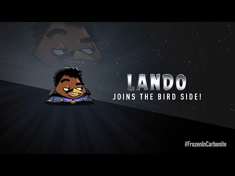 NEW! Angry Birds Star Wars 2 Carbonite Pack character reveals: Lando