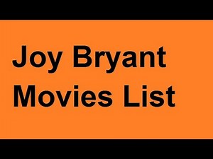 Joy Bryant Movies List