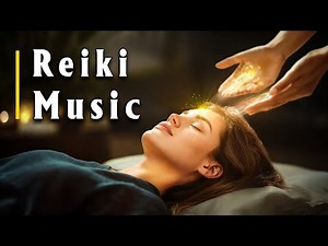 (No Ads) Reiki Music For Deep Sleep • Anxiety Relief, Melatonin Release • Stop Overthinking
