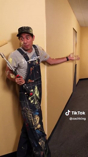 Wet Paint Prank Gone Wrong - Zach King's Comedy Moment