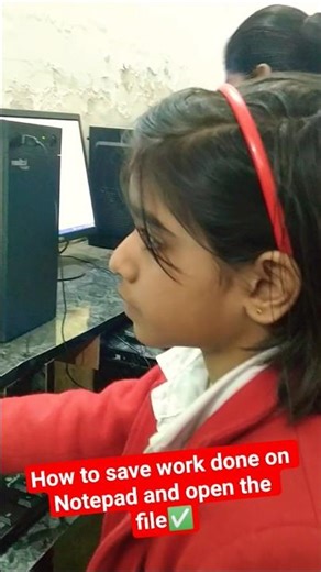 How to open a saved file in Notepad with one click✅👍 #trending #fullscreen #clickable #shortsNotepad