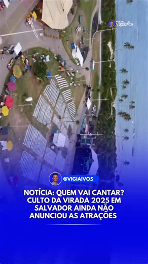 Vigiaivos Portal Cristão on Instagram: "Faltando apenas seis dias para o dia 31 de dezembro, data em que acontece o tradicional Culto da Virada, promovido pela Primeira Igreja Batista do Brasil, o público segue na expectativa pelo anúncio das atrações do evento. Até o momento, data, horário e local já foram divulgados, porém a grade de atrações ainda não foi anunciada, o que tem gerado questionamentos e comentários nas redes sociais oficiais do evento. O Culto da Virada é um dos encontros cristã
