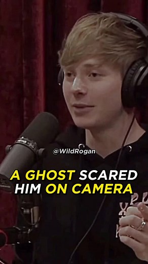 the video at the end is crazy 😨 #joerogan #haunted #possesed #scary | sam and colby