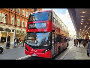 Full Route Visual. Route 319: Streatham Hill, Telford Avenue - Slone Square