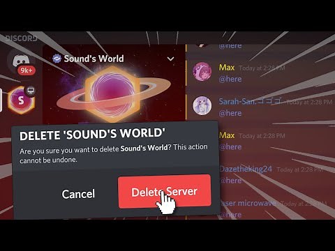 I DELETED My Server from Discord...