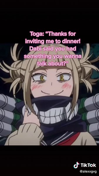 Dabi x Reader Part 101💙 Dinner Plans with Dabi and Toga. #dabi#dabixreader#dabifanfic#mha#bnha#lov#touyatodoroki#blueflame#touya#toga