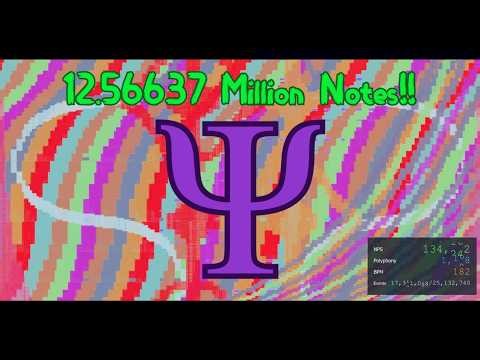 ponluxime - Psi | MIDI Visualizer [Black MIDI]