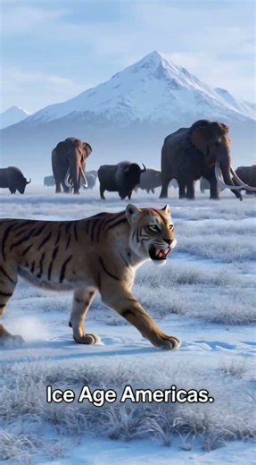 The Saber-Toothed Predator That Ruled the Ice Age 🐅