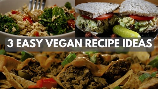 3 Simple & Delicious Vegan Recipes for Beginners – Easy WFPB Cooking