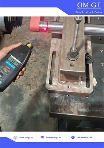 ID Grinding Spindle Testing