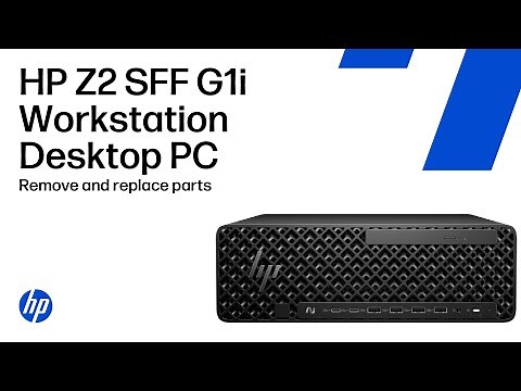 Remove and replace parts | HP Z2 SFF G1i Workstation Desktop PC