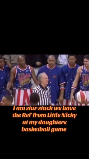 Eddie Diesel on Instagram: "The Ref from Little Nicky was calling my daughters basketball game #adamsandler #littlenicky #funnyvideos"