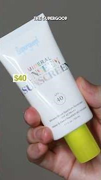 supergoop mineral unseen sunscreen SPF 40 review