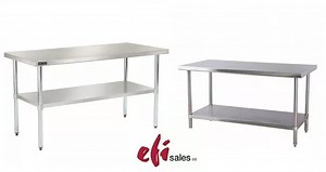 Stainless Steel Worktables | Titan Restaurant Equipment
