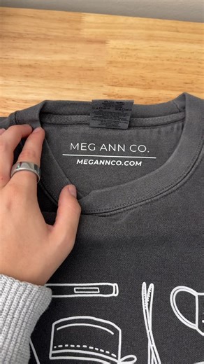 Meg Ann Co. | Here’s how you can make custom tags for your t-shirts & apparel at home! I designed these tags on Canva and then printed them on my... | Instagram