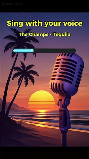 Song │ The Champs - Tequila #music #karaoke #lyrics #tequila