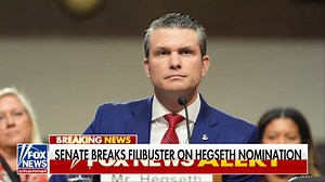 280K views · 6.7K reactions | JUST IN: Pete Hegseth clears a procedural hurdle and advances to a final confirmation vote for defense secretary. | Fox News | Facebook