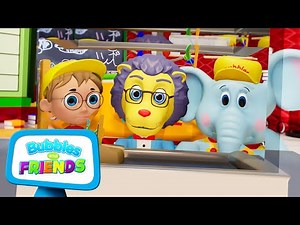Let's Float This Boat | Sink or Float with Bubbles & Friends | Fun and Educational Cartoons for Kids