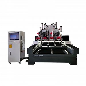 [Hot Item] Marble Stone CNC Engraving Machine with Multi Heads Multi Spindle