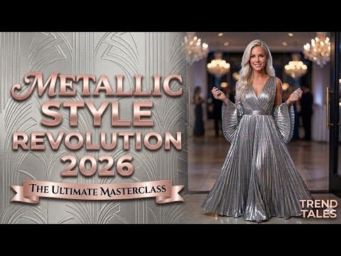 The Silver Revolution: 2026 Metallic Fashion Trends​ | How to Style Silver Metallic Dresses