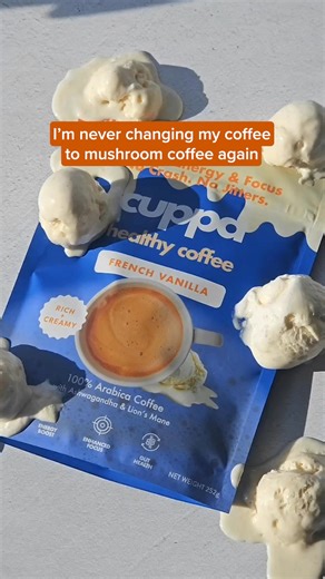 ⚡ FLASH SALE on our viral coffee... now in NEW FLAVORS! ⚡🍄☕️ Over 10 million cups sold for a reason, the sooner you start the better you'll feel! ☕ Coffee for Energy Taste 🎯 Lion’s Mane for Focus 😌 Ashwagandha for Stress Relief 🧠 L-Theanine to Combat Jitters 💪 Cordyceps for All Day Energy ⚡ MCT Prebiotic Fiber for Gut Health ⭐⭐⭐⭐⭐ "I've tried many mushroom coffees and cuppa is number one. I absolutely love it. It gives me no stomach discomfort or gas. It’s delicious. It doesn’t have a gritt