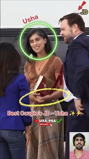 Best Couple's JD Vance & Usha Vance ♥️