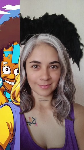 WTF 😱🫣✌️💜✨🌒 - The Simpson Filter & Fun Face Effects