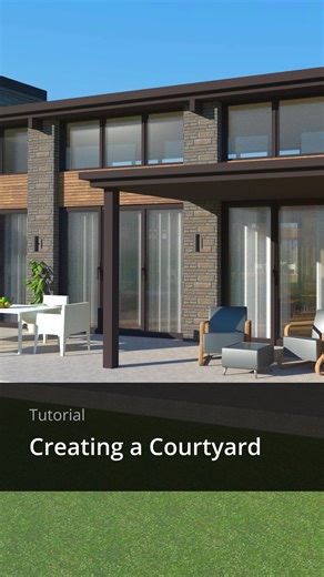 Live Home 3D | What is a quick trick to improve lighting, realism and architectural detail in your Live Home 3D project? ⬇️ Create a courtyard! In our... | Instagram