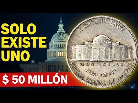 Jefferson Nickel Raros de Estados Unidos: 8 Monedas de 5 Centavos con Valor Sorprendente