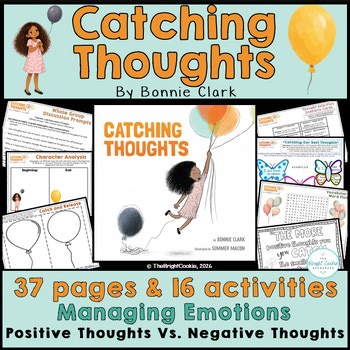 Catching Thoughts SEL Activities– Positive Affirmations, Positive Self Talk