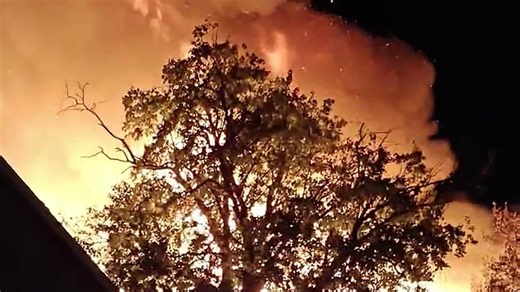 Crews respond to large fire in The Colony after receiving calls reporting an explosion, officials say