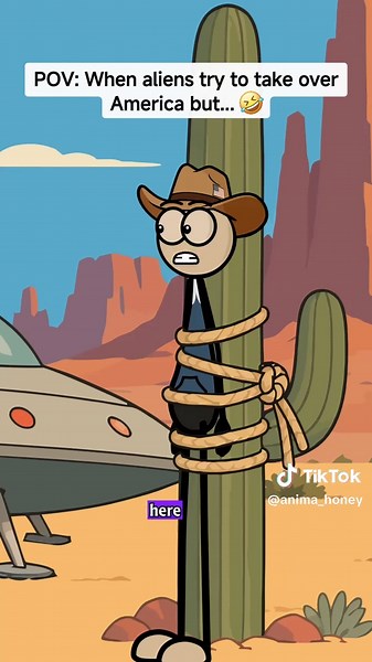 POV: When aliens try to take over America but… 🤣 AC:@Farodbb #animation #alien #usalife🇺🇸 #funnyvideo #tiktokscaryhorrorcontest