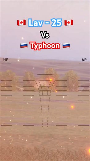 Lav-25 Vs K-4386 Typhoon🇨🇦⚔️🇷🇺