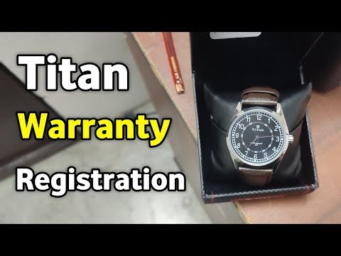 Titan Watch Warranty Registration | Register Titan Watch For Warranty