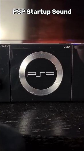 PlayStation Portable Startup Sound Retro Tech